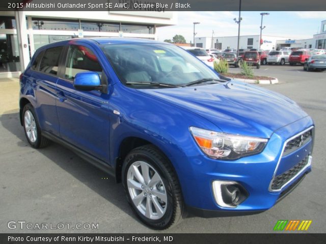 2015 Mitsubishi Outlander Sport SE AWC in Octane Blue