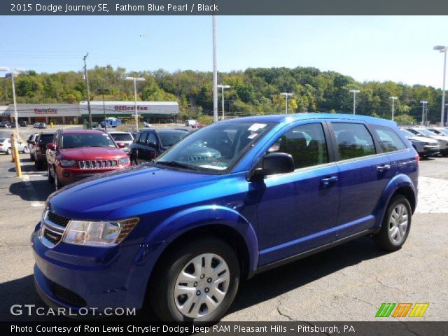 2015 Dodge Journey SE in Fathom Blue Pearl