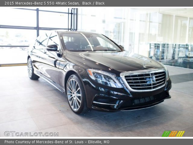 2015 Mercedes-Benz S 550 4Matic Sedan in Black