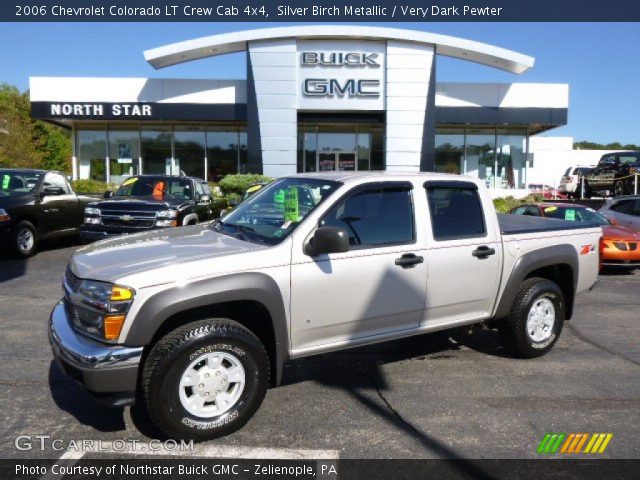 2006 Chevrolet Colorado LT Crew Cab 4x4 in Silver Birch Metallic