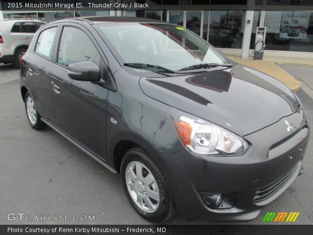 2015 Mitsubishi Mirage ES in Thunder Gray