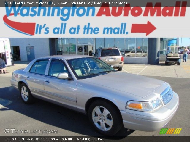 2011 Ford Crown Victoria LX in Silver Birch Metallic
