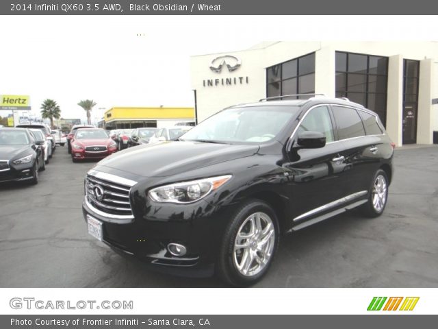 2014 Infiniti QX60 3.5 AWD in Black Obsidian