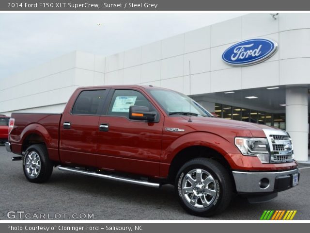 2014 Ford F150 XLT SuperCrew in Sunset