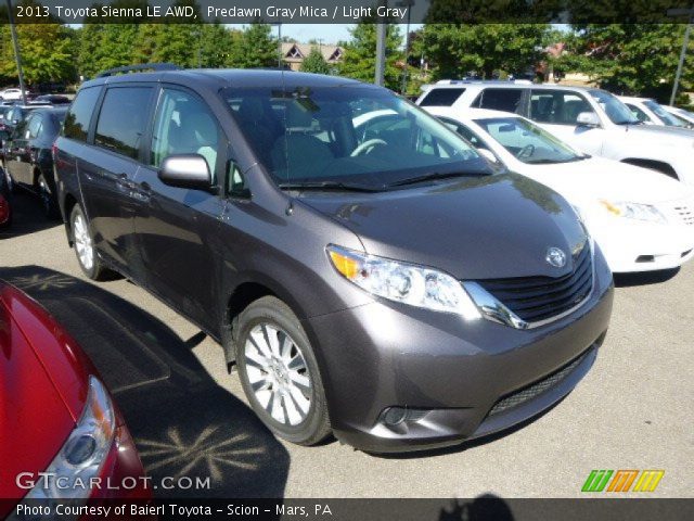 2013 Toyota Sienna LE AWD in Predawn Gray Mica