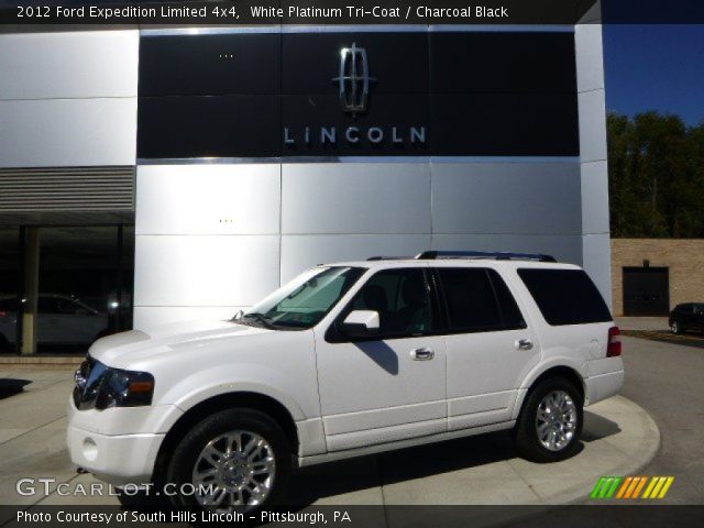2012 Ford Expedition Limited 4x4 in White Platinum Tri-Coat