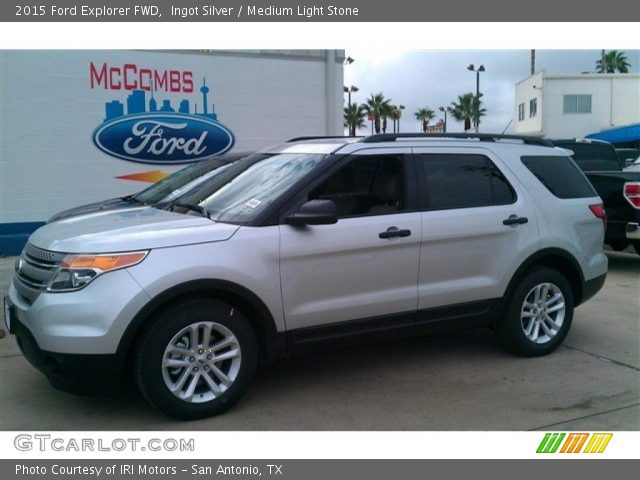 2015 Ford Explorer FWD in Ingot Silver