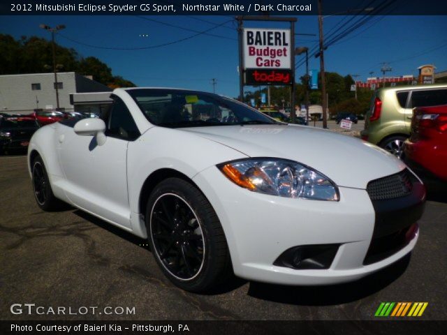 2012 Mitsubishi Eclipse Spyder GS Sport in Northstar White