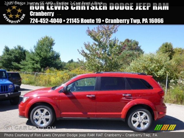 2015 Dodge Journey SE AWD in Redline 2 Coat Pearl