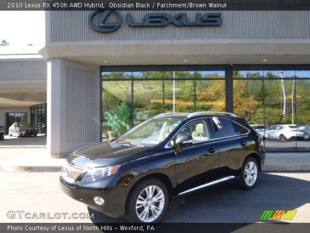 2010 Lexus RX 450h AWD Hybrid in Obsidian Black