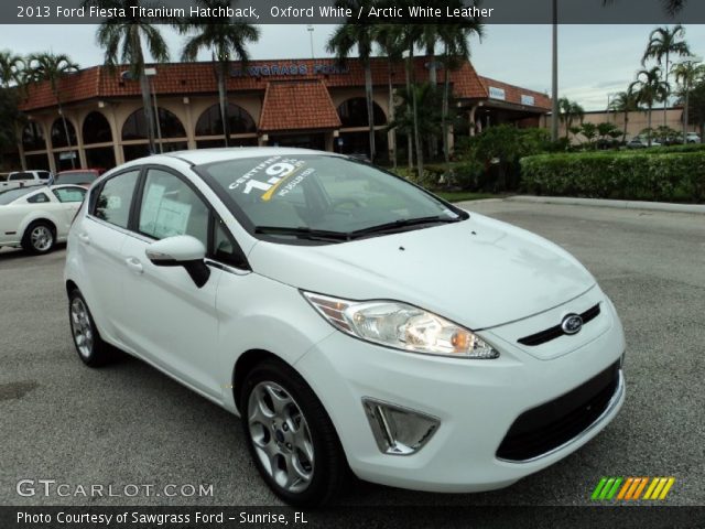 2013 Ford Fiesta Titanium Hatchback in Oxford White