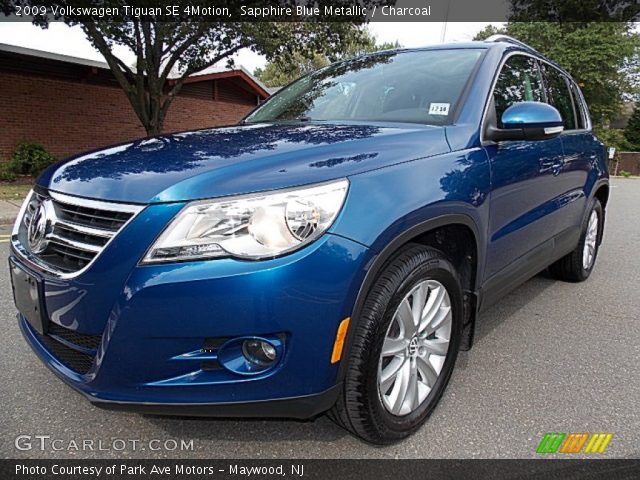 2009 Volkswagen Tiguan SE 4Motion in Sapphire Blue Metallic