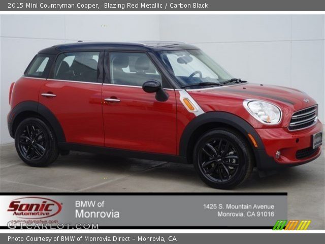 2015 Mini Countryman Cooper in Blazing Red Metallic