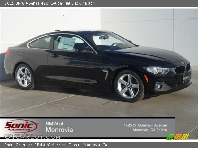 2015 BMW 4 Series 428i Coupe in Jet Black