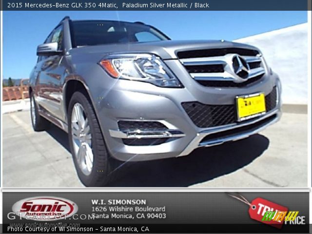 2015 Mercedes-Benz GLK 350 4Matic in Paladium Silver Metallic