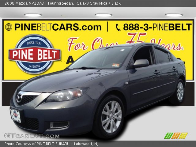 2008 Mazda MAZDA3 i Touring Sedan in Galaxy Gray Mica