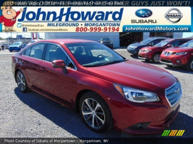 2015 Subaru Legacy 3.6R Limited in Venetian Red Pearl