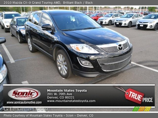 2010 Mazda CX-9 Grand Touring AWD in Brilliant Black