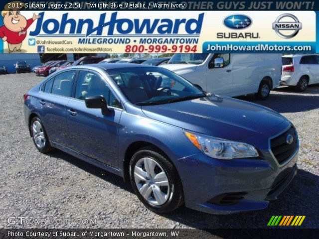 2015 Subaru Legacy 2.5i in Twilight Blue Metallic