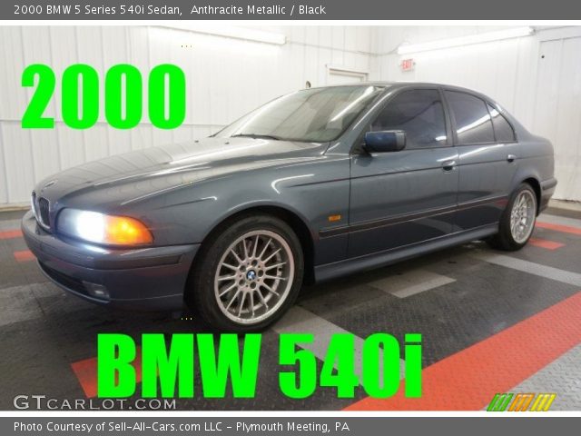 2000 BMW 5 Series 540i Sedan in Anthracite Metallic