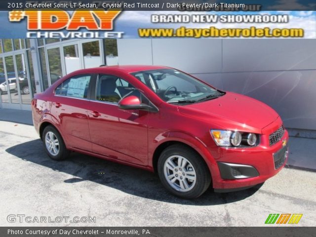 2015 Chevrolet Sonic LT Sedan in Crystal Red Tintcoat