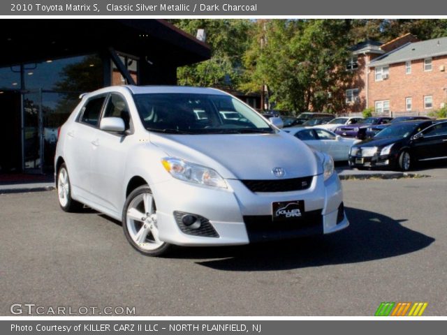 2010 Toyota Matrix S in Classic Silver Metallic