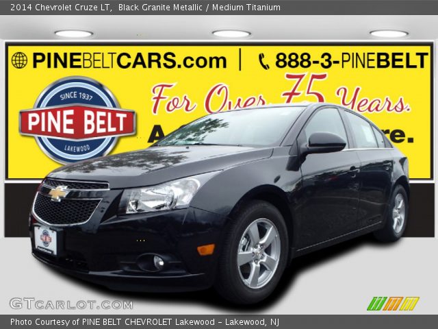2014 Chevrolet Cruze LT in Black Granite Metallic