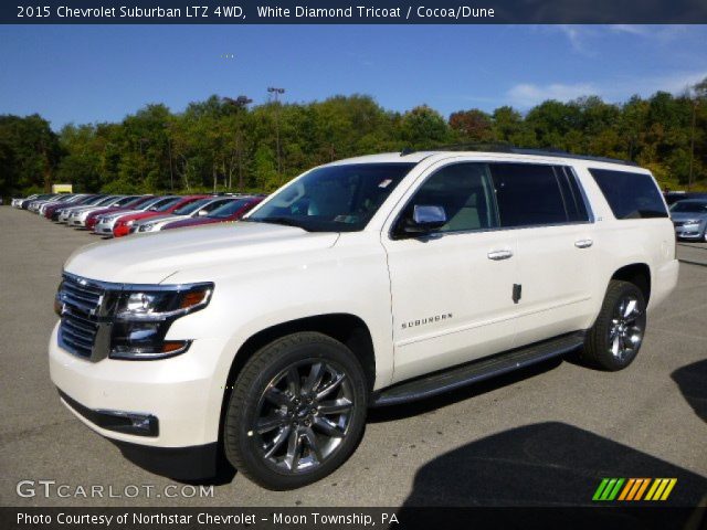 2015 Chevrolet Suburban LTZ 4WD in White Diamond Tricoat