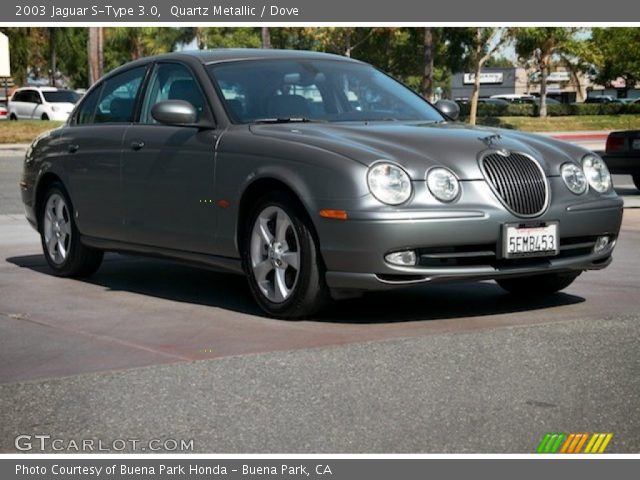 2003 Jaguar S-Type 3.0 in Quartz Metallic