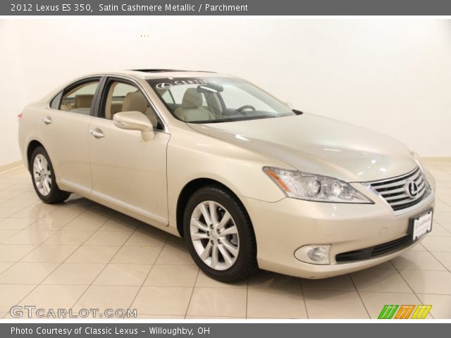 2012 Lexus ES 350 in Satin Cashmere Metallic
