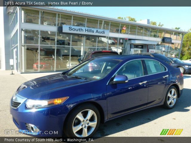 2011 Acura TSX Sedan in Vortex Blue Pearl