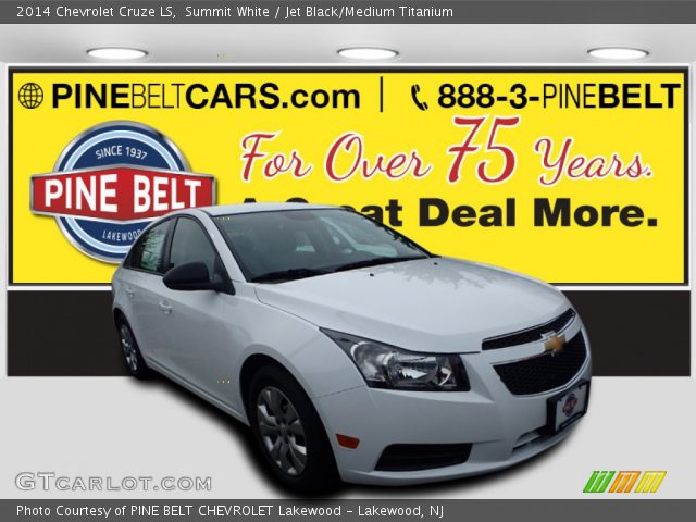2014 Chevrolet Cruze LS in Summit White