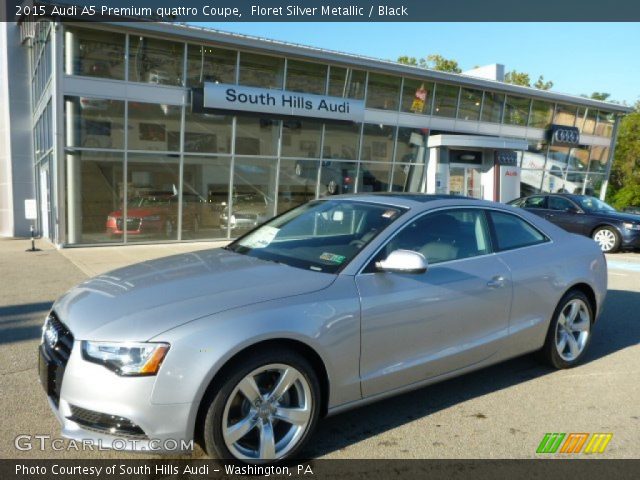 2015 Audi A5 Premium quattro Coupe in Floret Silver Metallic