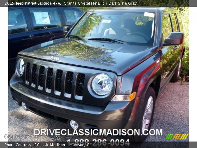 2015 Jeep Patriot Latitude 4x4 in Granite Crystal Metallic
