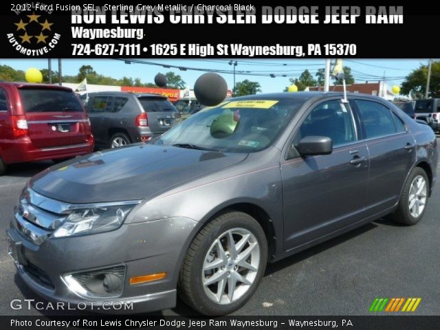 2012 Ford Fusion SEL in Sterling Grey Metallic