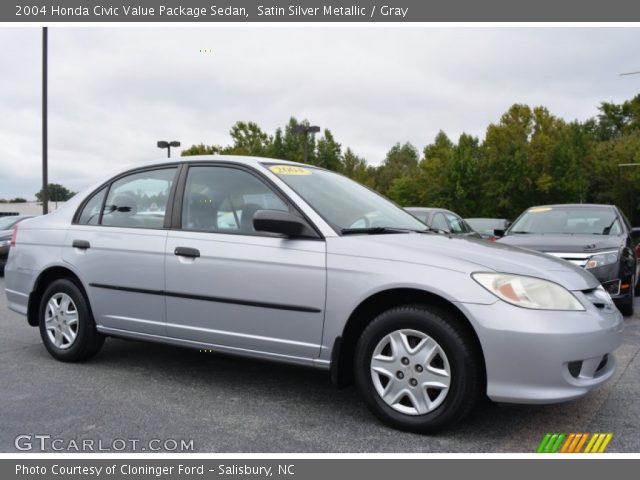 2004 Honda Civic Value Package Sedan in Satin Silver Metallic