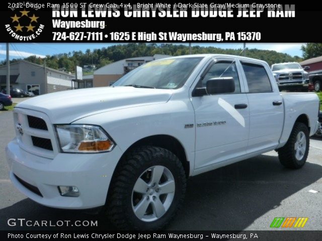2012 Dodge Ram 1500 ST Crew Cab 4x4 in Bright White