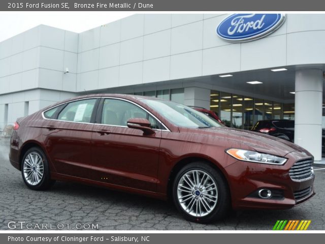 2015 Ford Fusion SE in Bronze Fire Metallic