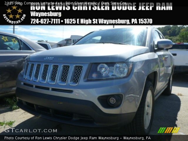 2015 Jeep Compass Latitude 4x4 in Billet Silver Metallic