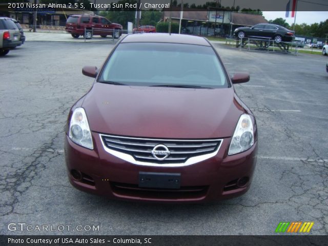 2010 Nissan Altima 2.5 S in Tuscan Sun Red