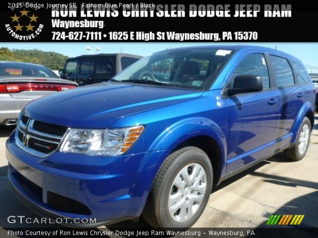 2015 Dodge Journey SE in Fathom Blue Pearl
