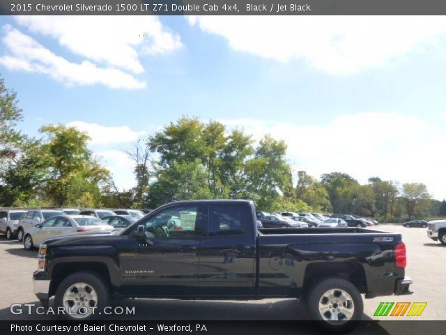 2015 Chevrolet Silverado 1500 LT Z71 Double Cab 4x4 in Black