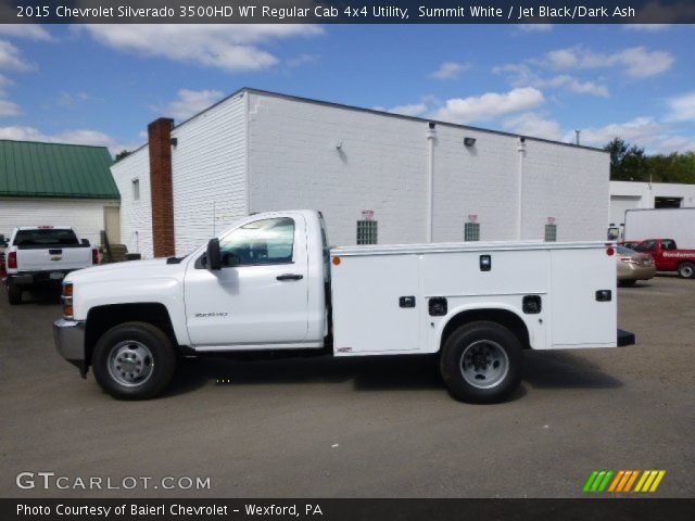2015 Chevrolet Silverado 3500HD WT Regular Cab 4x4 Utility in Summit White