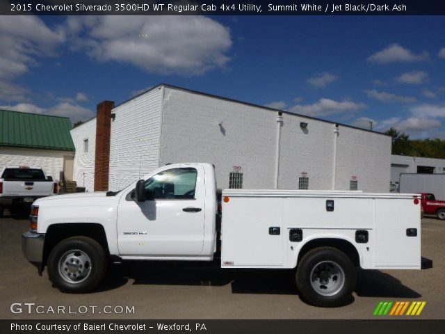 2015 Chevrolet Silverado 3500HD WT Regular Cab 4x4 Utility in Summit White
