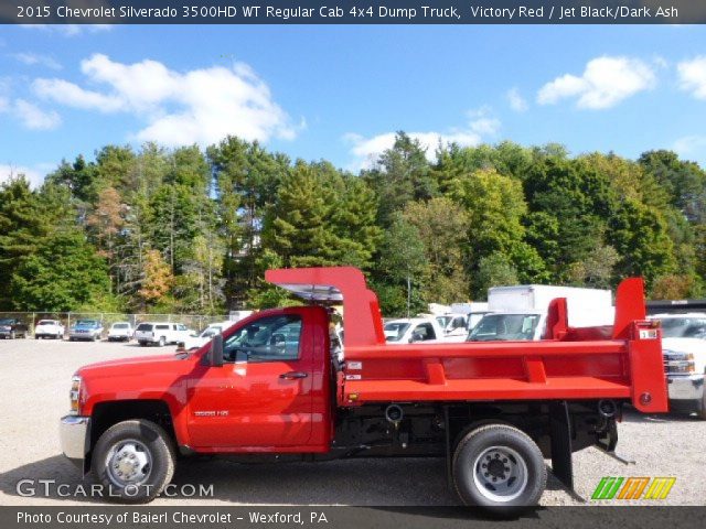 2015 Chevrolet Silverado 3500HD WT Regular Cab 4x4 Dump Truck in Victory Red