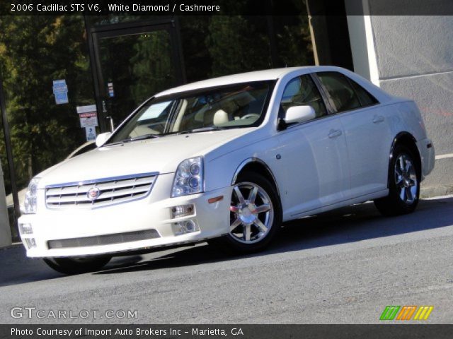 2006 Cadillac STS V6 in White Diamond