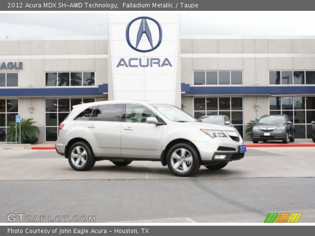 2012 Acura MDX SH-AWD Technology in Palladium Metallic