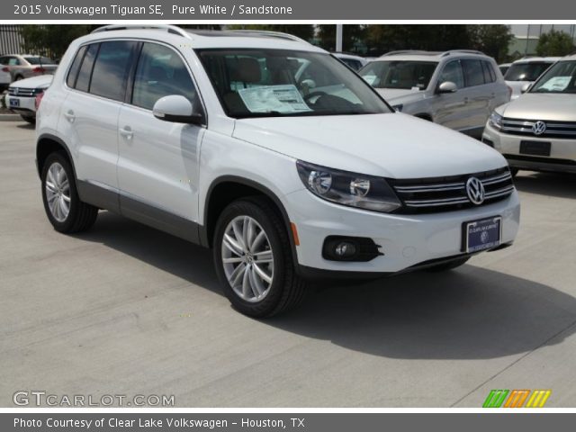 2015 Volkswagen Tiguan SE in Pure White