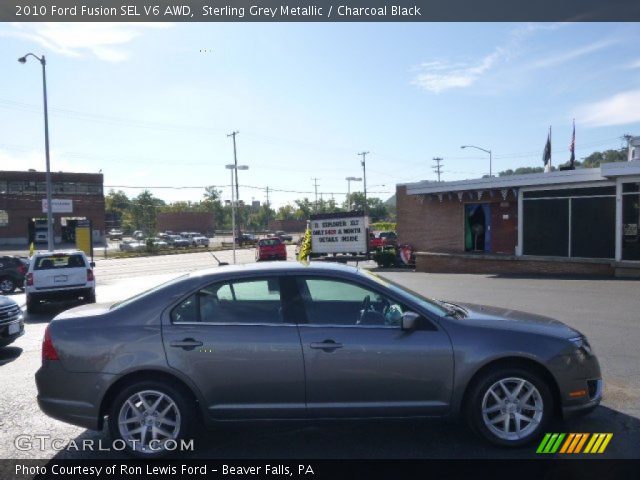 2010 Ford Fusion SEL V6 AWD in Sterling Grey Metallic
