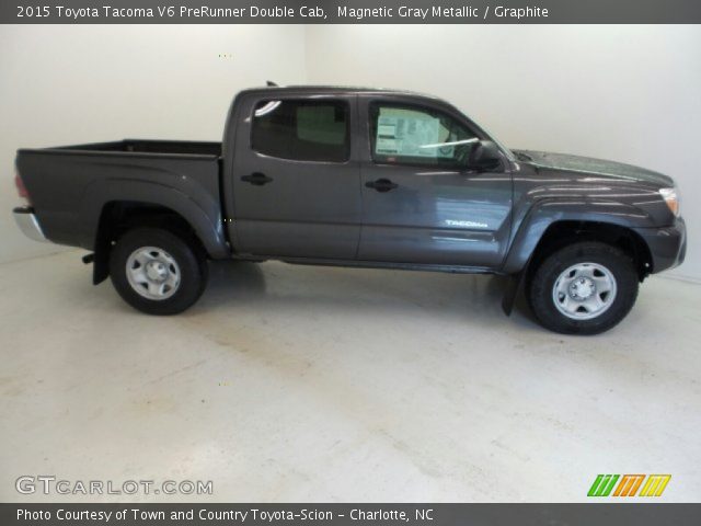 2015 Toyota Tacoma V6 PreRunner Double Cab in Magnetic Gray Metallic